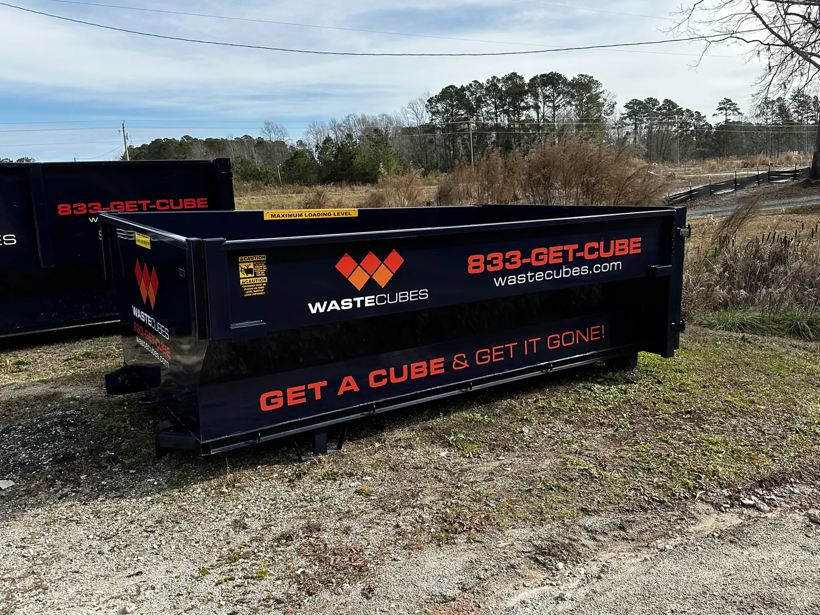 12 yard dumpster — Waste Cubes